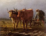 Antony Troncet Plowing painting